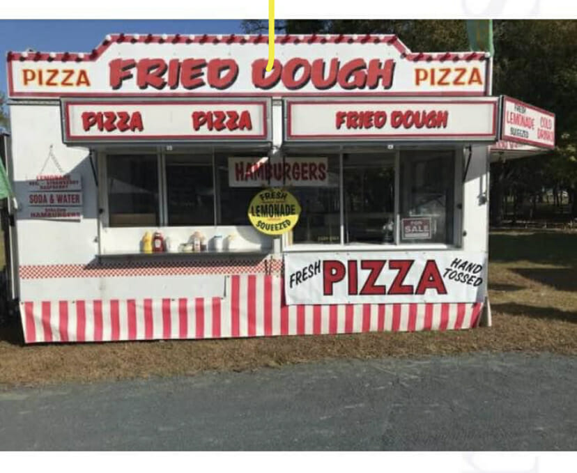 Pizza Trails Wood Fired Pizza Trailer on the go!